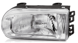 FAROL COM ADAPTADOR DE PISCA PARA ARTEB/ CIBIE LENTE DE VIDRO LADO ESQUERDO IAM 83500439