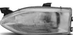 FAROL H4 LENTE VIDRO LADO ESQUERDO