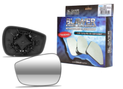 LENTE DO RETROVISOR COM BASE METALIZADO LADO ESQUERDO BLAWER 97523