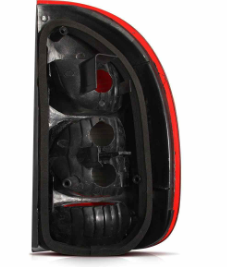 LANTERNA TRASEIRA PLASTICA VERMELHA RE FUME LADO ESQUERDO MIKRON CLASS 0171