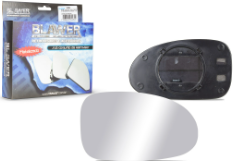 LENTE DO RETROVISOR COM BASE METALIZADO PLANO LADO DIREITO BLAWER 97000